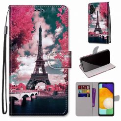 Kryty na mobil | Knižkové puzdro Trendy Cross case Paris – Samsung Galaxy A13 (4G) | Kryty na mobil