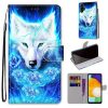 Kryty na mobil | Knižkové puzdro Trendy Cross case Biela mačka – Samsung Galaxy A13 (4G) | Kryty na mobil