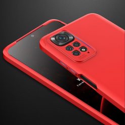 Kryty na mobil | Ochranný kryt 360 Protection červený – Xiaomi Redmi Note 11 (4G) / Note 11S | Kryty na mobil