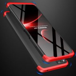 Kryty na mobil | Ochranný kryt 360 Protection čierno-červený – Xiaomi Redmi Note 11 (4G) / Note 11S | Kryty na mobil