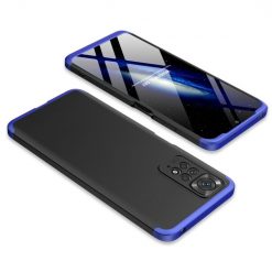 Kryty na mobil | Ochranný kryt 360 Protection čierno-modrý – Xiaomi Redmi Note 11 (4G) / Note 11S | Kryty na mobil