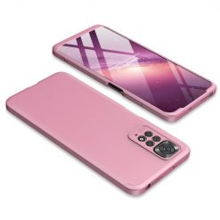 Ochranný kryt 360 Protection ružový – Xiaomi Redmi Note 11 (4G) / Note 11S | Kryty na mobil Kryty na mobil | Ochranný kryt 360 Protection ružový – Xiaomi Redmi Note 11 (4G) / Note 11S | Kryty na mobil