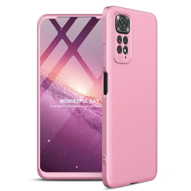 Ochranný kryt 360 Protection ružový – Xiaomi Redmi Note 11 (4G) / Note 11S | Kryty na mobil Kryty na mobil | Ochranný kryt 360 Protection ružový – Xiaomi Redmi Note 11 (4G) / Note 11S | Kryty na mobil