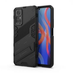 Kryty na mobil | Odolný Kryt Punk armor case čierny – Xiaomi Redmi Note 11 (4G) / Note 11S | Kryty na mobil