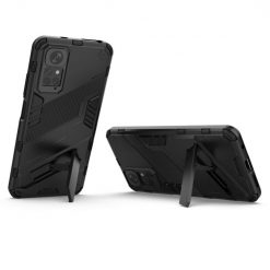 Kryty na mobil | Odolný Kryt Punk armor case čierny – Xiaomi Redmi Note 11 (4G) / Note 11S | Kryty na mobil
