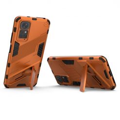 Kryty na mobil | Odolný Kryt Punk armor case oranžový – Xiaomi Redmi Note 11 (4G) / Note 11S | Kryty na mobil