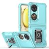 Kryty na mobil | Kryt Shockproof Litchi Texture čierny – Huawei P50 Pocket | Kryty na mobil