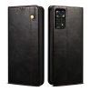 Kryty na mobil | Peňaženkové puzdro Embossing Pattern Kvety čierne – Xiaomi Redmi Note 11S / Note 11 4G | Kryty na mobil