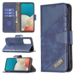 Kryty na mobil | Peňaženkové puzdro Crocodile Texture modré – Samsung Galaxy A53 5G | Kryty na mobil