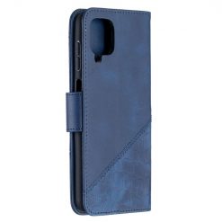 Kryty na mobil | Peňaženkové puzdro Crocodile Texture modré – Samsung Galaxy A12 / M12 | Kryty na mobil