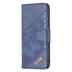 Kryty na mobil | Peňaženkové puzdro Crocodile Texture modré – Samsung Galaxy A13 (4G) | Kryty na mobil