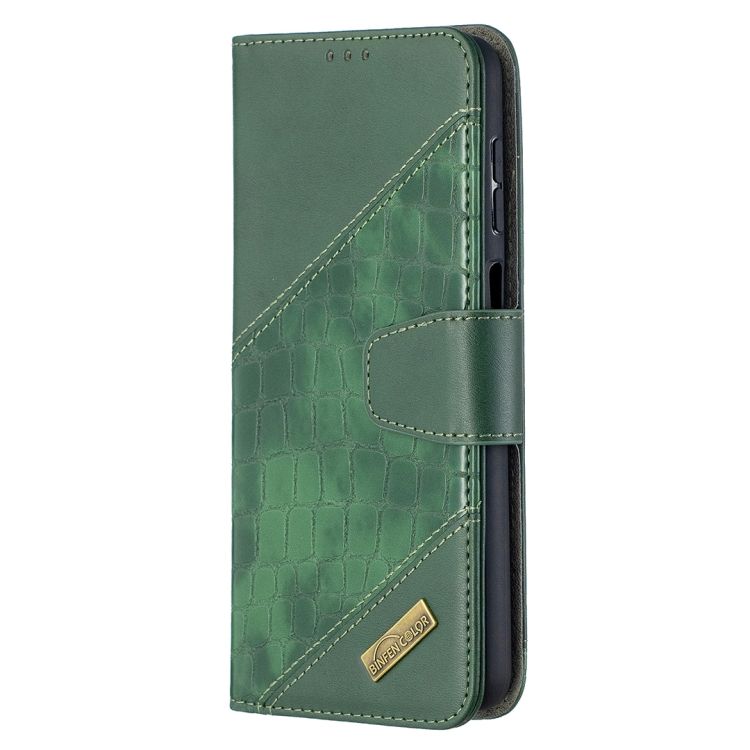 Peňaženkové puzdro Crocodile Texture zelené – Samsung Galaxy A12 / M12 | Kryty na mobil Kryty na mobil | Peňaženkové puzdro Crocodile Texture zelené – Samsung Galaxy A12 / M12 | Kryty na mobil
