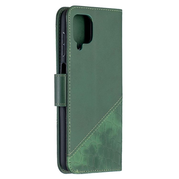 Peňaženkové puzdro Crocodile Texture zelené – Samsung Galaxy A12 / M12 | Kryty na mobil Kryty na mobil | Peňaženkové puzdro Crocodile Texture zelené – Samsung Galaxy A12 / M12 | Kryty na mobil
