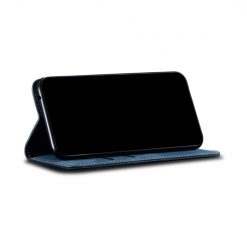 Kryty na mobil | Peňaženkové puzdro Denim Texture modré – Xiaomi Redmi Note 11s / Note 11 4G | Kryty na mobil