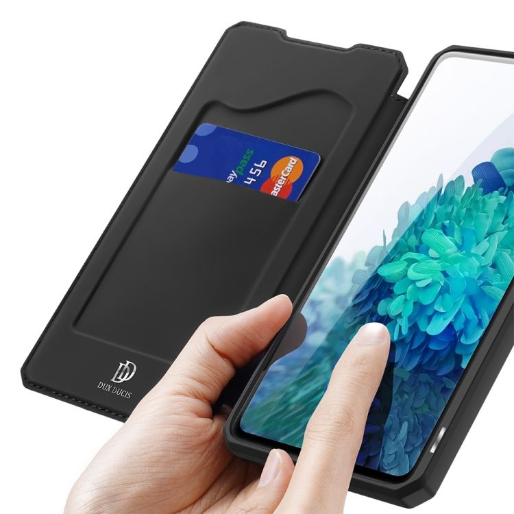 Peňaženkové puzdro Dux Ducis Skin X čierne – Samsung Galaxy S20 FE | Kryty na mobil Kryty na mobil | Peňaženkové puzdro Dux Ducis Skin X čierne – Samsung Galaxy S20 FE | Kryty na mobil