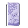 Kryty na mobil | Peňaženkové puzdro Embossing Pattern Jeleň červené – Samsung Galaxy A12 / M12 | Kryty na mobil