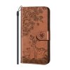 Kryty na mobil | Peňaženkové puzdro Embossing Pattern Jeleň ružové – Samsung Galaxy A12 / M12 | Kryty na mobil