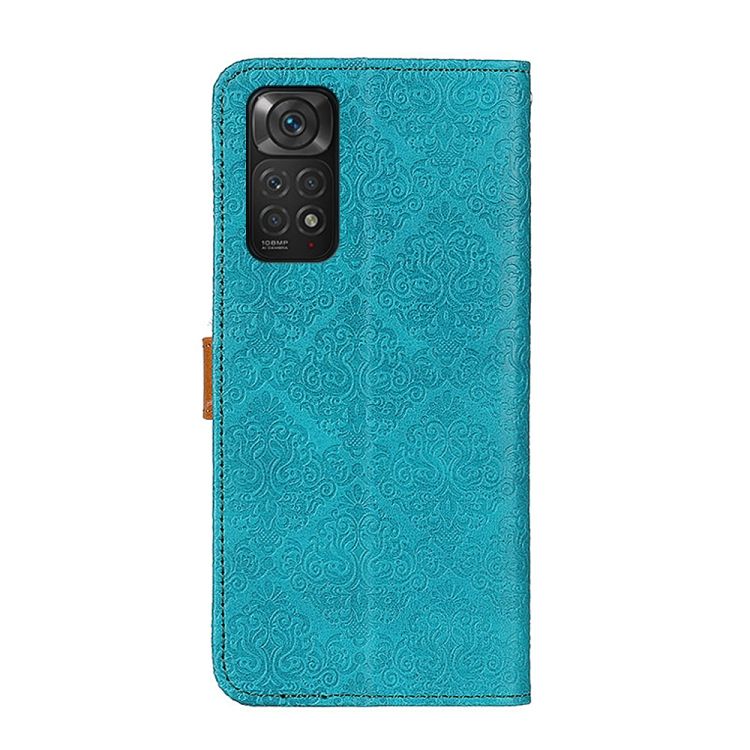 Peňaženkové puzdro Embossing Pattern Kvety modré – Xiaomi Redmi Note 11S / Note 11 4G | Kryty na mobil Kryty na mobil | Peňaženkové puzdro Embossing Pattern Kvety modré – Xiaomi Redmi Note 11S / Note 11 4G | Kryty na mobil