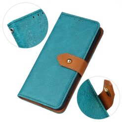 Peňaženkové puzdro Embossing Pattern Kvety modré – Xiaomi Redmi Note 11S / Note 11 4G | Kryty na mobil Kryty na mobil | Peňaženkové puzdro Embossing Pattern Kvety modré – Xiaomi Redmi Note 11S / Note 11 4G | Kryty na mobil