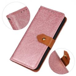 Peňaženkové puzdro Embossing Pattern Kvety ružové – Xiaomi Redmi Note 11S / Note 11 4G | Kryty na mobil Kryty na mobil | Peňaženkové puzdro Embossing Pattern Kvety ružové – Xiaomi Redmi Note 11S / Note 11 4G | Kryty na mobil