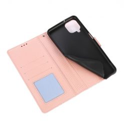 Peňaženkové puzdro Embossing Pattern Slnečnica ružové – Samsung Galaxy A12 / M12 | Kryty na mobil Kryty na mobil | Peňaženkové puzdro Embossing Pattern Slnečnica ružové – Samsung Galaxy A12 / M12 | Kryty na mobil