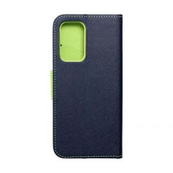 Peňaženkové puzdro Fancy Book modro-limetkové – Samsung Galaxy A53 5G | Kryty na mobil Kryty na mobil | Peňaženkové puzdro Fancy Book modro-limetkové – Samsung Galaxy A53 5G | Kryty na mobil