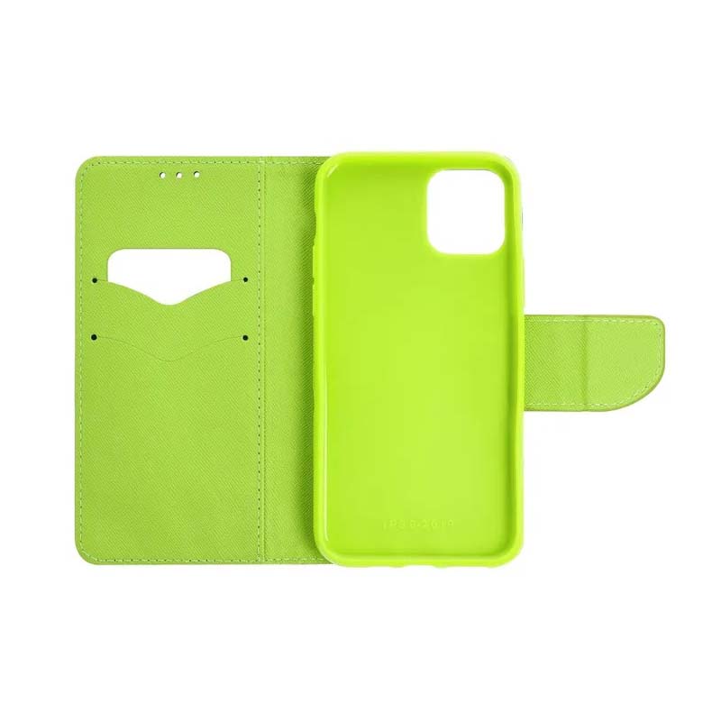 Peňaženkové puzdro Fancy Book modro-limetkové – Samsung Galaxy A53 5G | Kryty na mobil Kryty na mobil | Peňaženkové puzdro Fancy Book modro-limetkové – Samsung Galaxy A53 5G | Kryty na mobil
