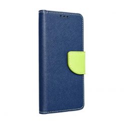 Kryty na mobil | Peňaženkové puzdro Fancy Book modro-limetkové – Samsung Galaxy A53 5G | Kryty na mobil