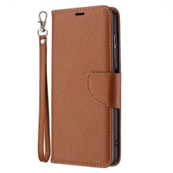 Kryty na mobil | Peňaženkové puzdro Fancy Litchi hnedé – Nokia G10 / G20 | Kryty na mobil