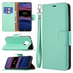 Kryty na mobil | Peňaženkové puzdro Fancy Litchi zelené – Nokia G10 / G20 | Kryty na mobil