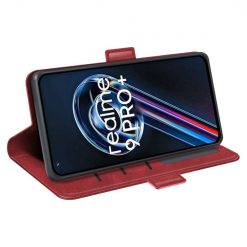 Kryty na mobil | Peňaženkové puzdro Magnetic fresh case červené – Realme 9 (4G) / 9 Pro+ | Kryty na mobil