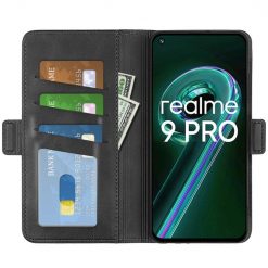 Kryty na mobil | Peňaženkové puzdro Magnetic fresh case čierne – Realme 9 5G / 9 Pro | Kryty na mobil