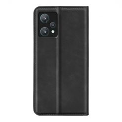 Kryty na mobil | Peňaženkové puzdro Magnetic smooth case čierne – Realme 9 5G / 9 Pro | Kryty na mobil