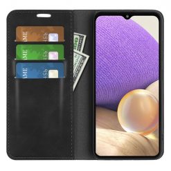 Kryty na mobil | Peňaženkové puzdro Magnetic smooth case čierne – Samsung Galaxy A53 5G | Kryty na mobil
