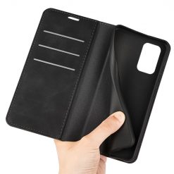 Kryty na mobil | Peňaženkové puzdro Magnetic smooth case čierne – Samsung Galaxy A53 5G | Kryty na mobil