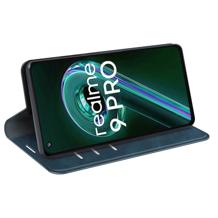 Peňaženkové puzdro Magnetic smooth case modré – Realme 9 5G / 9 Pro | Kryty na mobil Kryty na mobil | Peňaženkové puzdro Magnetic smooth case modré – Realme 9 5G / 9 Pro | Kryty na mobil