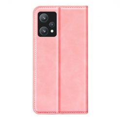 Peňaženkové puzdro Magnetic smooth case ružové – Realme 9 5G / 9 Pro | Kryty na mobil Kryty na mobil | Peňaženkové puzdro Magnetic smooth case ružové – Realme 9 5G / 9 Pro | Kryty na mobil