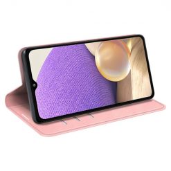 Kryty na mobil | Peňaženkové puzdro Magnetic smooth case ružové – Samsung Galaxy A53 5G | Kryty na mobil
