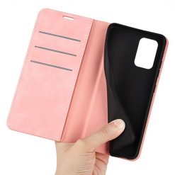 Kryty na mobil | Peňaženkové puzdro Magnetic smooth case ružové – Samsung Galaxy A53 5G | Kryty na mobil