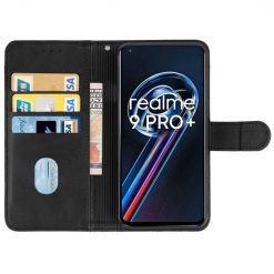 Kryty na mobil | Peňaženkové puzdro Splendid case čierne – Realme 9 (4G) / 9 Pro+ | Kryty na mobil