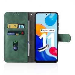 Peňaženkové puzdro Solid zelené – Xiaomi Redmi Note 11 (4G) / Note 11S | Kryty na mobil Kryty na mobil | Peňaženkové puzdro Solid zelené – Xiaomi Redmi Note 11 (4G) / Note 11S | Kryty na mobil