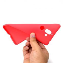 Kryty na mobil | Zadný kryt Candy Case červený – Nokia 7.1 Plus | Kryty na mobil