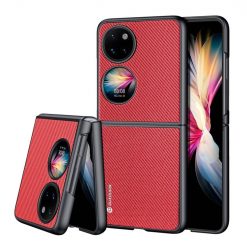 Kryty na mobil | Zadný kryt Dux Ducis Fino červený – Huawei P50 Pocket | Kryty na mobil