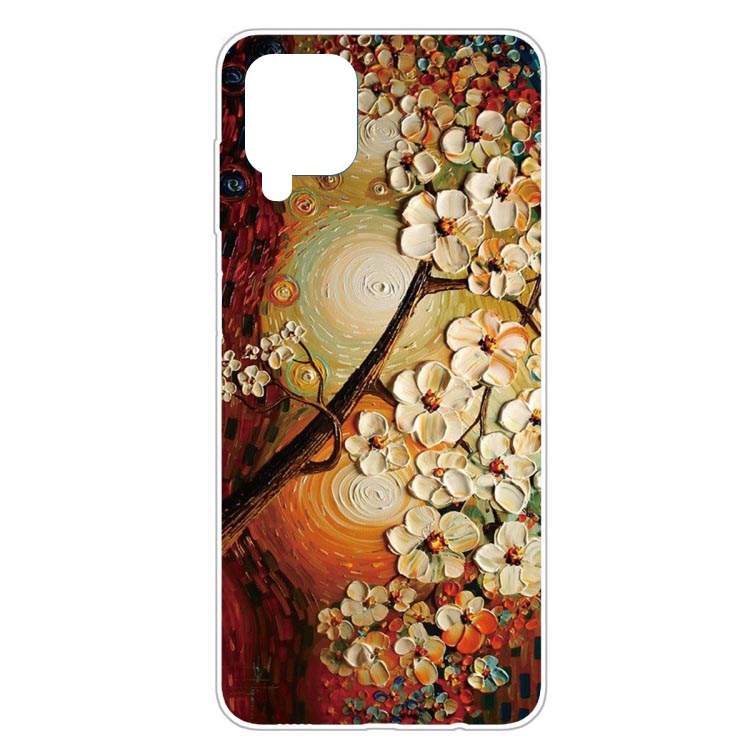 Zadný kryt Painted Pattern Magnólia – Samsung Galaxy A12 / M12 | Kryty na mobil Kryty na mobil | Zadný kryt Painted Pattern Magnólia – Samsung Galaxy A12 / M12 | Kryty na mobil