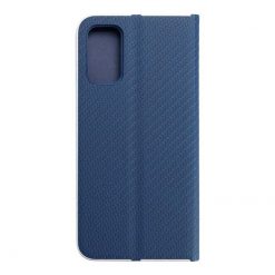 Kryty na mobil | Knižkové puzdro Luna Carbon modré – Xiaomi Poco M4 Pro 5G / Xiaomi Redmi Note 11S 5G | Kryty na mobil