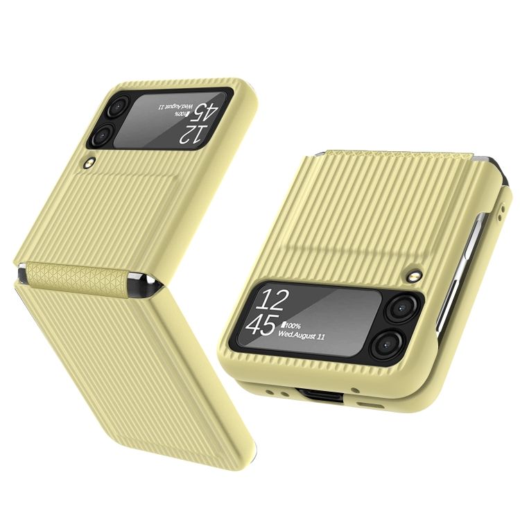Odolný Kryt GKK Striped case žltý – Samsung Galaxy Z Flip 3 | Kryty na mobil Kryty na mobil | Odolný Kryt GKK Striped case žltý – Samsung Galaxy Z Flip 3 | Kryty na mobil