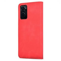 Kryty na mobil | Peňaženkové puzdro AZNS Skin Feel červené – Realme 9i / Oppo A96 | Kryty na mobil