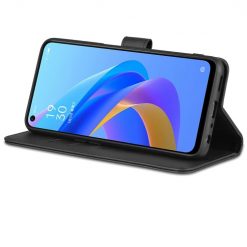 Peňaženkové puzdro AZNS Skin Feel čierne – Realme 9i / Oppo A96 | Kryty na mobil Kryty na mobil | Peňaženkové puzdro AZNS Skin Feel čierne – Realme 9i / Oppo A96 | Kryty na mobil