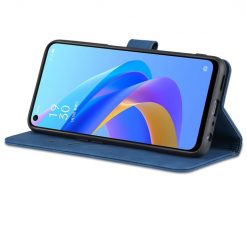 Kryty na mobil | Peňaženkové puzdro AZNS Skin Feel modré – Realme 9i / Oppo A96 | Kryty na mobil