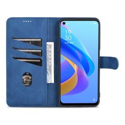 Kryty na mobil | Peňaženkové puzdro AZNS Skin Feel modré – Realme 9i / Oppo A96 | Kryty na mobil